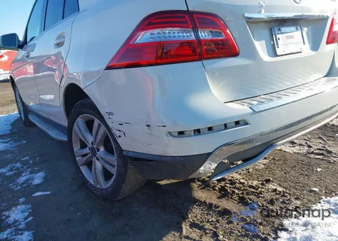 2013 Mercedes-Benz Ml 350 4Matic from USA, damaged, VIN 4JGDA5HB6DA172255